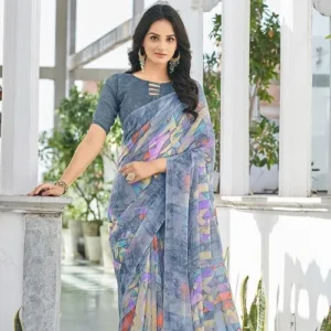 Printed Saree