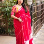 Chanderi Cotton Saree VES-009