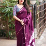 Chanderi Cotton Saree VES-012