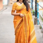 Pure Chanderi Cotton Saree VES-025