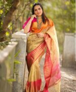 Banarasi Tissue Saree VES-009