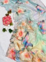 GEORGETTE  HANDWORK SAREES VES-034-02